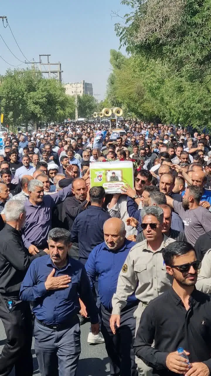 مراسم تشییع شهید راه قدس در دزفول برگزار شد